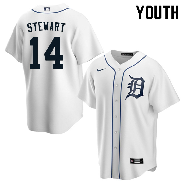 Nike Youth #14 Christin Stewart Detroit Tigers Baseball Jerseys Sale-White